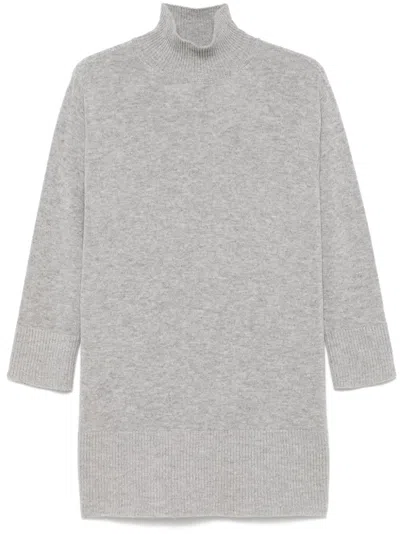 S Max Mara Marta Sweater In Grey