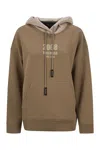 S Max Mara Agata Hoodie In Brown