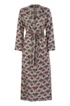 's Max Mara Albert - Printed Silk Kaftan Dress