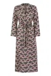 's Max Mara Albert - Printed Silk Kaftan Dress