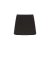 S Max Mara Short Wool Pencil Skirt In Black