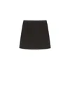 S Max Mara Short Wool Pencil Skirt In Black