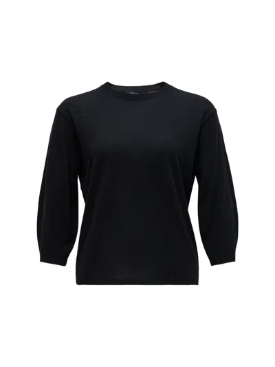 S Max Mara Amici Crewneck Jumper In Black