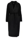 's Max Mara Belted Wool And Cashmere Coat With Large Pockets