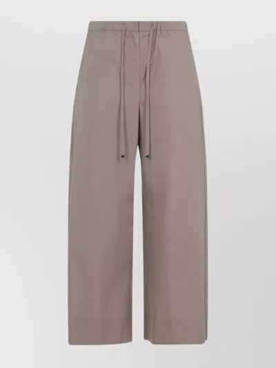 'S MAX MARA MAX MARA'S AUREO DRAWSTRING COTTON TROUSERS