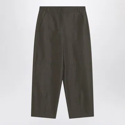 's Max Mara Baggy Trousers In Clay Colour