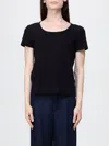 S Max Mara ' Basic Cotton T-shirt In Black