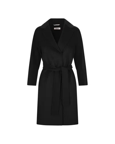 S Max Mara Arona Black Coat