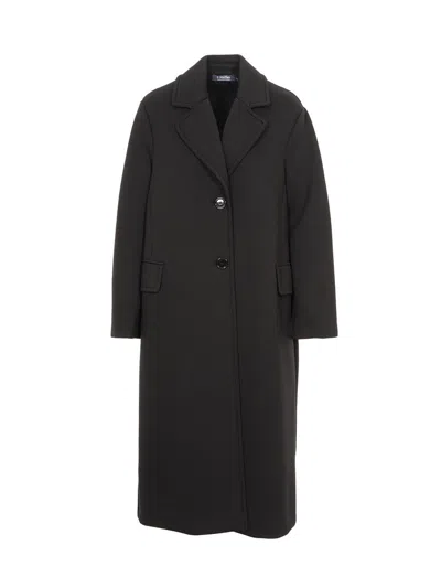 's Max Mara Buttoned Long In Black