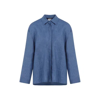 's Max Mara Buttoned Long In Blue
