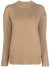 's Max Mara S Max Mara Cashmere Turtle-neck Sweater In Brown