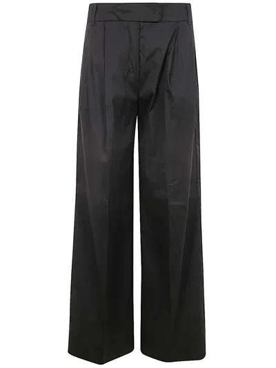 's Max Mara Cassia Poplin Trouser Clothing In Black