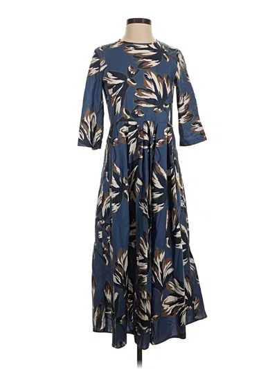 Pre-owned S Max Mara ' Casual Dress In Blue