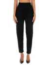 S Max Mara Opera Drawstring Trousers In Black