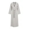 S Max Mara Max Mara's Doris Long Coat In Gray