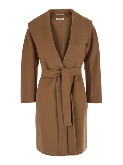S Max Mara ' Coat In Brown