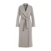 's Max Mara Esturia Dressing Gown Coat In Virgin Wool In Beige