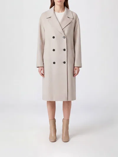 S Max Mara ' Coat Woman Color Beige In Brown