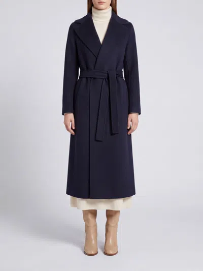 S Max Mara ' Coat Woman Color Navy In Blue