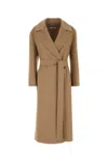 S Max Mara Camel Wool Poldo Coat