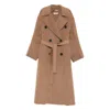 S Max Mara Brown Coats In Brown