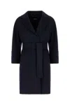 S Max Mara Poldo Wrap Coat In Virgin Wool