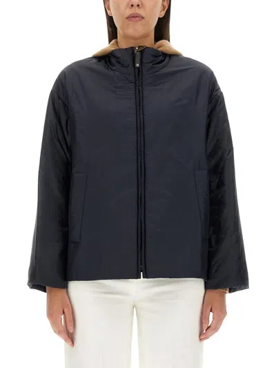 's Max Mara S Max Mara High Neck Jacket In Blue