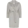's Max Mara S Max Mara Wool Midi Coat In Grey
