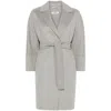 's Max Mara S Max Mara Wool Midi Coat In Grey