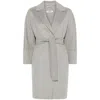 's Max Mara S Max Mara Wool Midi Coat In Grey