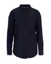 S Max Mara Camicia Denim Nora In Multi
