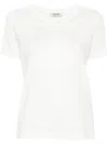 S Max Mara Cotton T-shirt In White