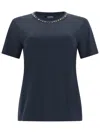 S Max Mara Tshirt Bingo In Blue