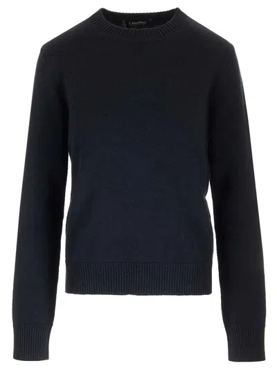 S Max Mara Women's Irlanda Wool And Cashmere Sweater In Blue