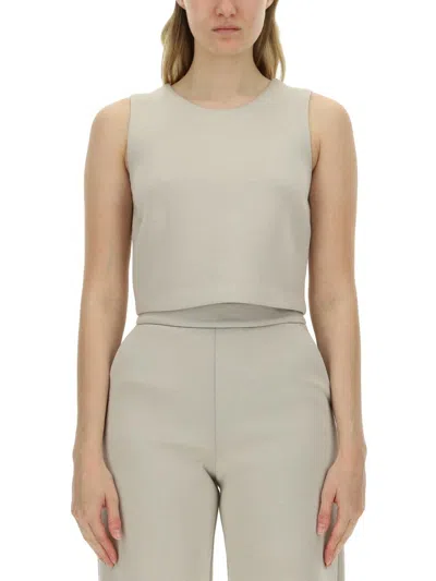 's Max Mara S Max Mara Dazzy Timeless Top In Powder