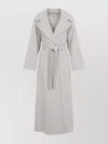 S Max Mara Max Mara's Doris Long Coat In White