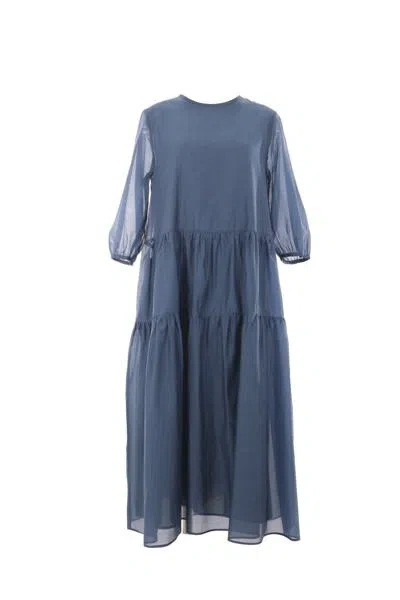 's Max Mara Dresses In French Blue