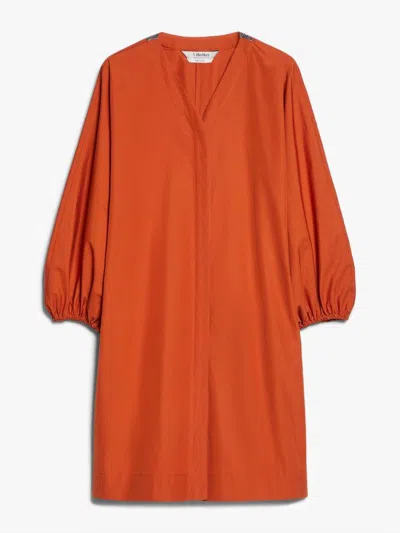's Max Mara Dresses In Orange