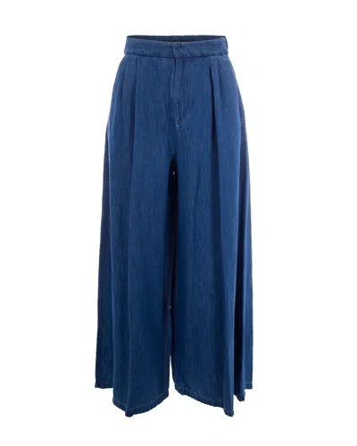 's Max Mara Elegant Trousers For Women - P26 In Blu Notte