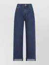S Max Mara Eles Straight Leg Jeans In Blue