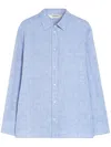 S Max Mara Elise Shirt Navy In Blue
