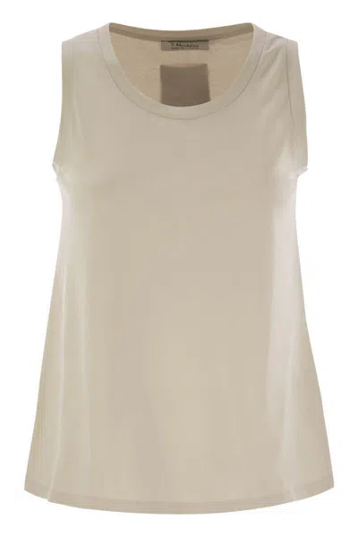 's Max Mara S Max Mara Erbert - Regular Fit Stretch Cotton Top In Beige