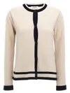 's Max Mara 'ere' Ribbed Knit Cardigan With Round Neck