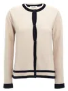 's Max Mara 'ere' Ribbed Knit Cardigan With Round Neck