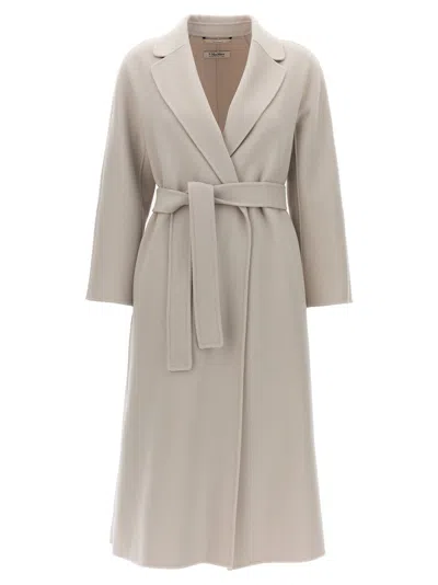 's Max Mara Wool Wrap Coat In Neutral