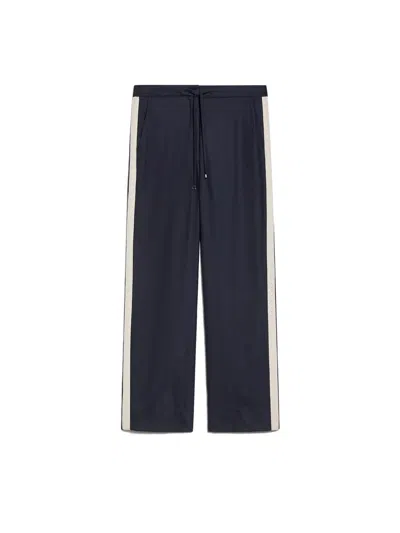 's Max Mara Filippa Soft Flannel Trousers In Ultramarine