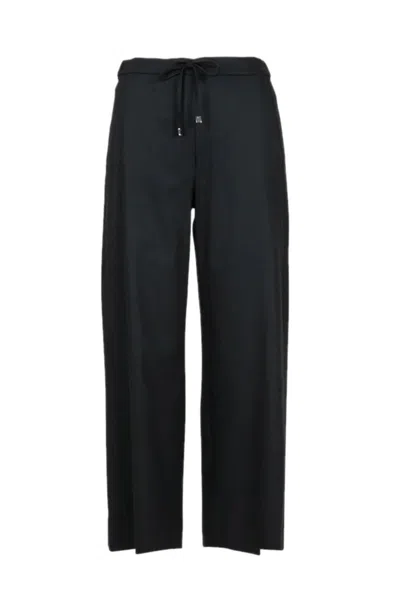 's Max Mara Floria Drawstring Wide Leg Pants In Black