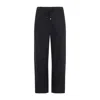 S Max Mara Floria Drawstring Wide Leg Pants In Blue