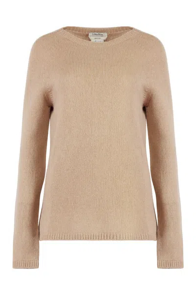 's Max Mara S Max Mara Georg Wool And Cashmere Sweater In Brown