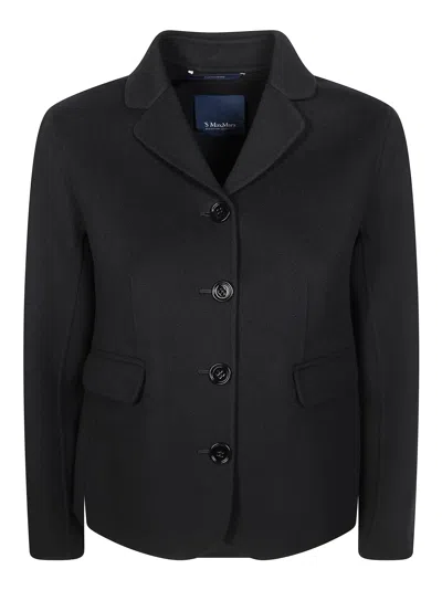 's Max Mara Giacca Magia Patch-pocket Jacket In Nero